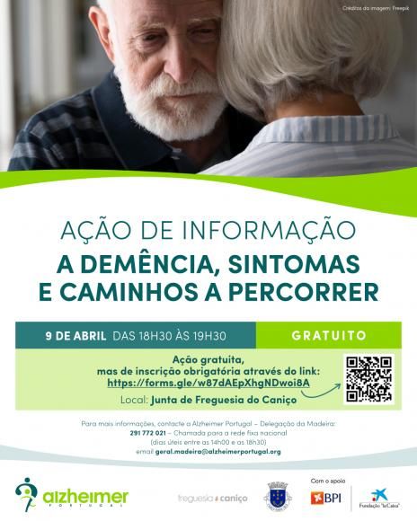 Ação Informativa - "A Demência, sintomas e caminhos a percorrer"