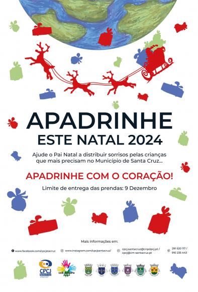 Apadrinhe este Natal 2024