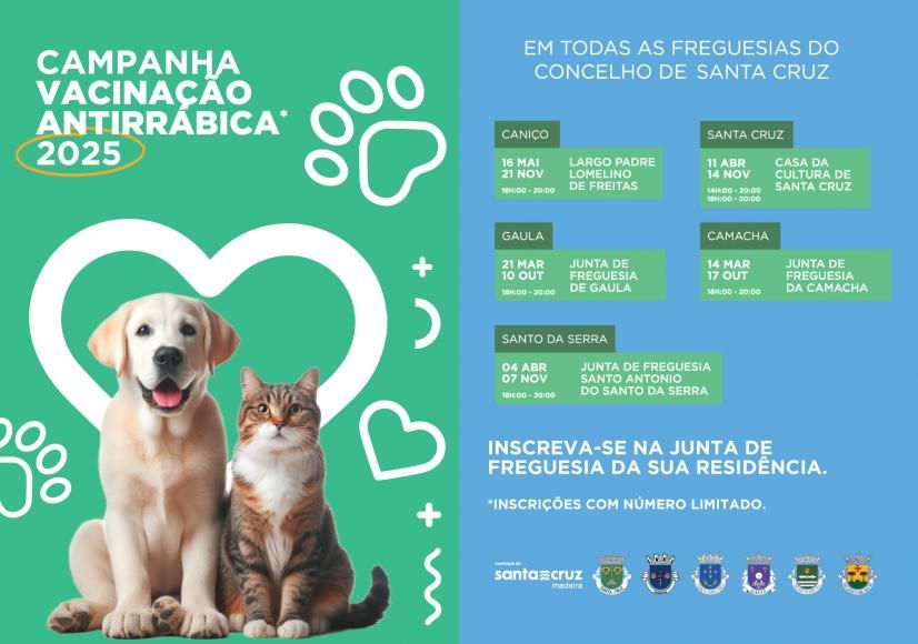 Inscrições - Campanha de vacinação animal 2025