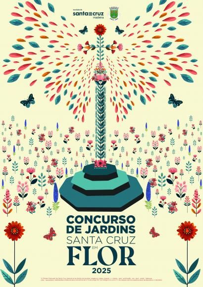 Período de inscrições para o Concurso de Jardins  - Santa Cruz em Flor 2025