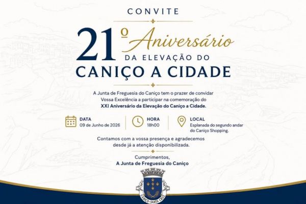Celebra&ccedil;&atilde;o da eleva&ccedil;&atilde;o do Cani&ccedil;o a cidade