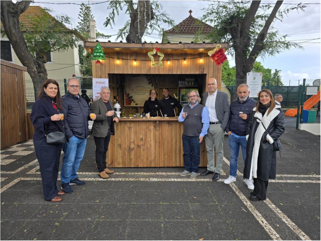Inauguração do evento Natal na Cerca 2024, com a presença do Presidente da Câmara Municipal de Santa Cruz