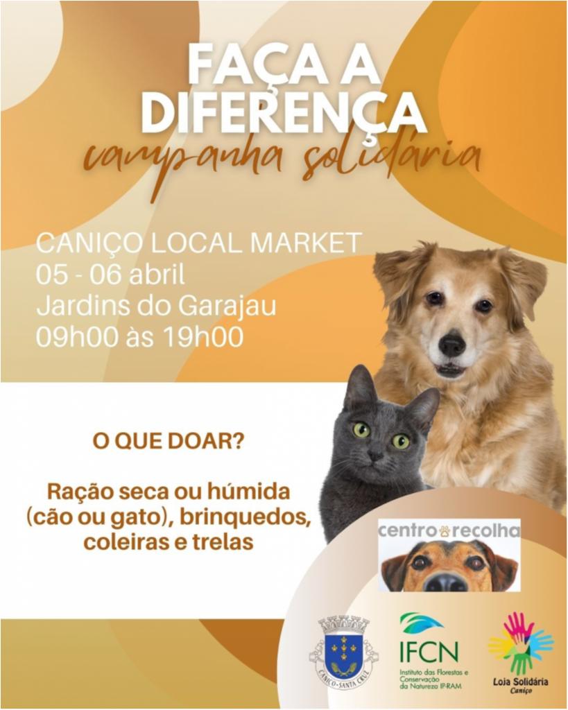 Cartaz - 1ª Campanha solidária animal