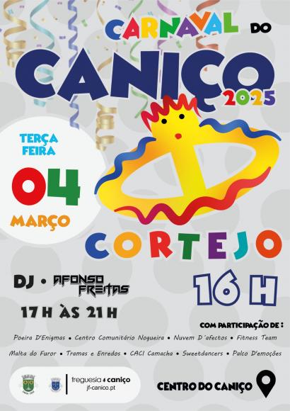 Carnaval do Caniço no próximo dia 04 de março Carnaval do Caniço no próximo dia 04 de março