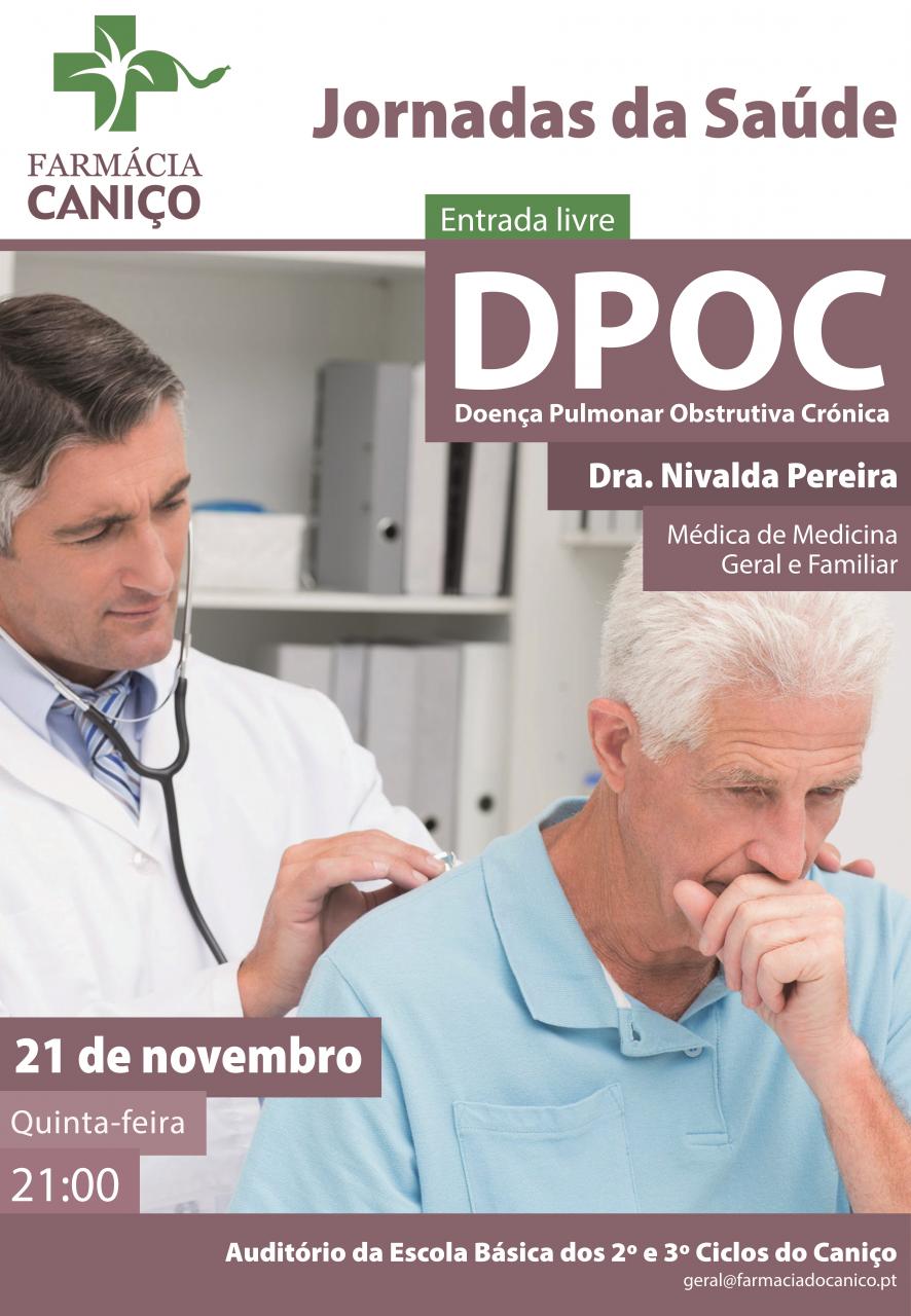 Jornadas da Saúde Farmácia do Caniço - Doença Pulmonar Obstrutiva Crónica