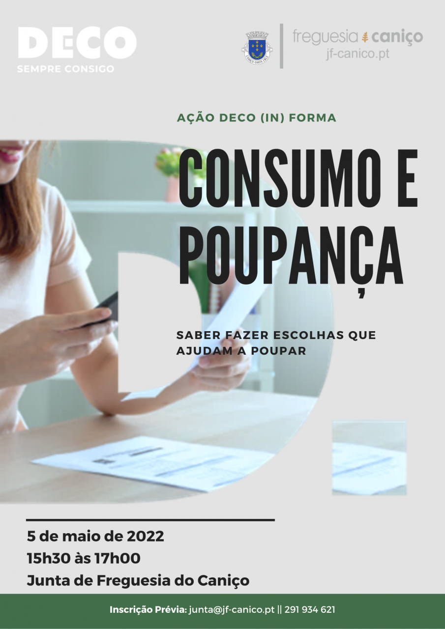 Ação "Consumo e Poupança"