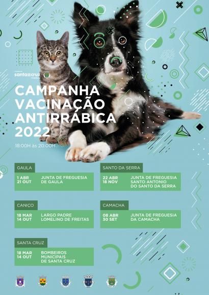 Campanha de Vacinação Antirrábica - 2ª vaga de 2022