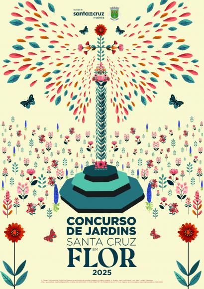 Período de inscrições para o Concurso de Jardins - Santa Cruz em Flor 2025 Período de inscrições para o Concurso de Jardins - Santa Cruz em Flor 2025