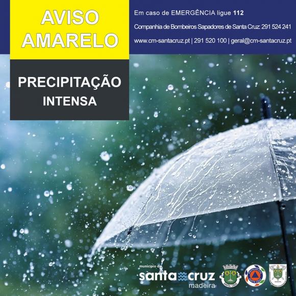 Aviso Preventivo - Proteção Civil de Santa Cruz Aviso Preventivo - Proteção Civil de Santa Cruz