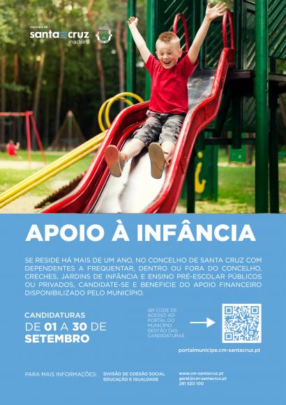 Apoio à Infância do Município De Santa Cruz - Ano Letivo 2025/26