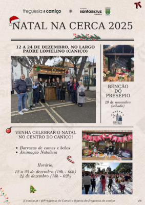 Diário de Natal do Caniço 2025 - Cartaz