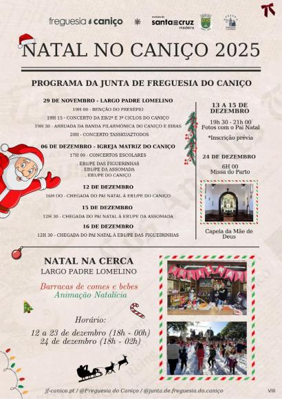 Diário de Natal do Caniço 2025 - Programa