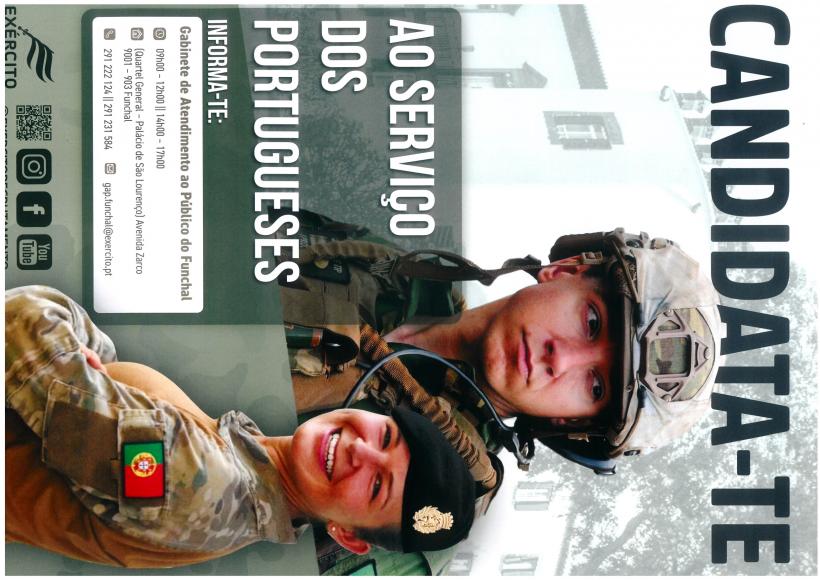 Ex&eacute;rcito Portugu&ecirc;s - Candidaturas