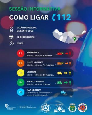 A&ccedil;&atilde;o de Sensibiliza&ccedil;&atilde;o: "Triagem Telef&oacute;nica de Emerg&ecirc;ncia M&eacute;dica - 112"