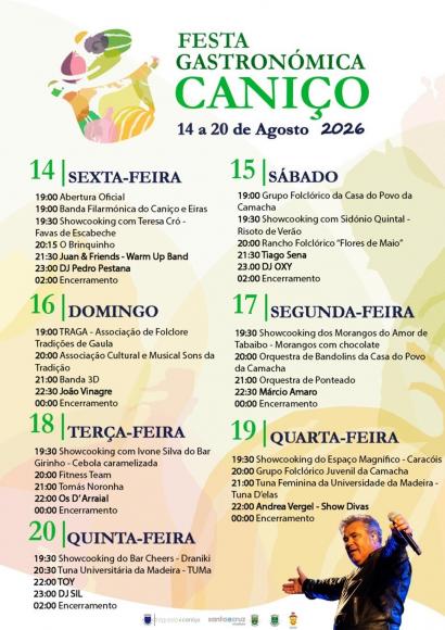 Festa Gastron&oacute;mica do Cani&ccedil;o 2026