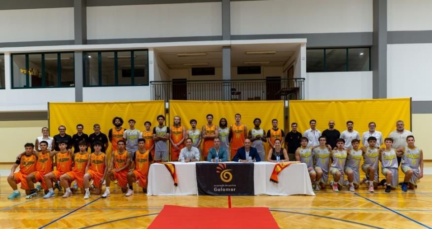 Apresenta&ccedil;&atilde;o das Equipas de Basquetebol da AD Galomar