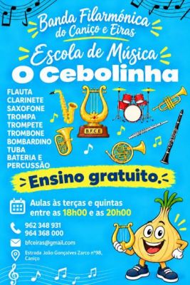 Escola de M&uacute;sica "O Cebolinha"
