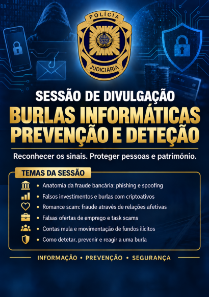 Sess&atilde;o de Divulga&ccedil;&atilde;o &ndash; Burlas Inform&aacute;ticas: Preven&ccedil;&atilde;o e Dete&ccedil;&atilde;o