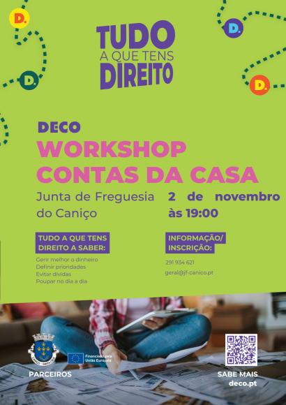 Sess&atilde;o de Informa&ccedil;&atilde;o - DECO &ndash; Contas da Casa
