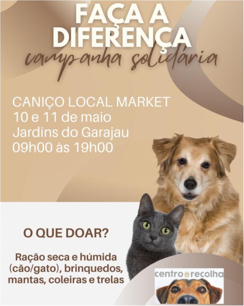 Cartaz - 2ª Campanha solidária animal