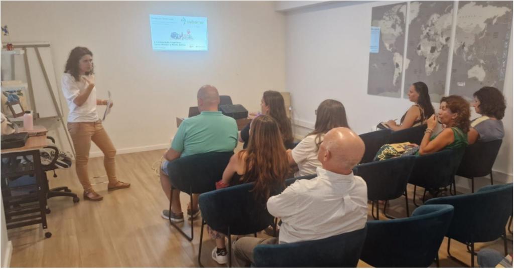 Registo 2 da Ação de Sensibilização "Estimulação Cognitiva"