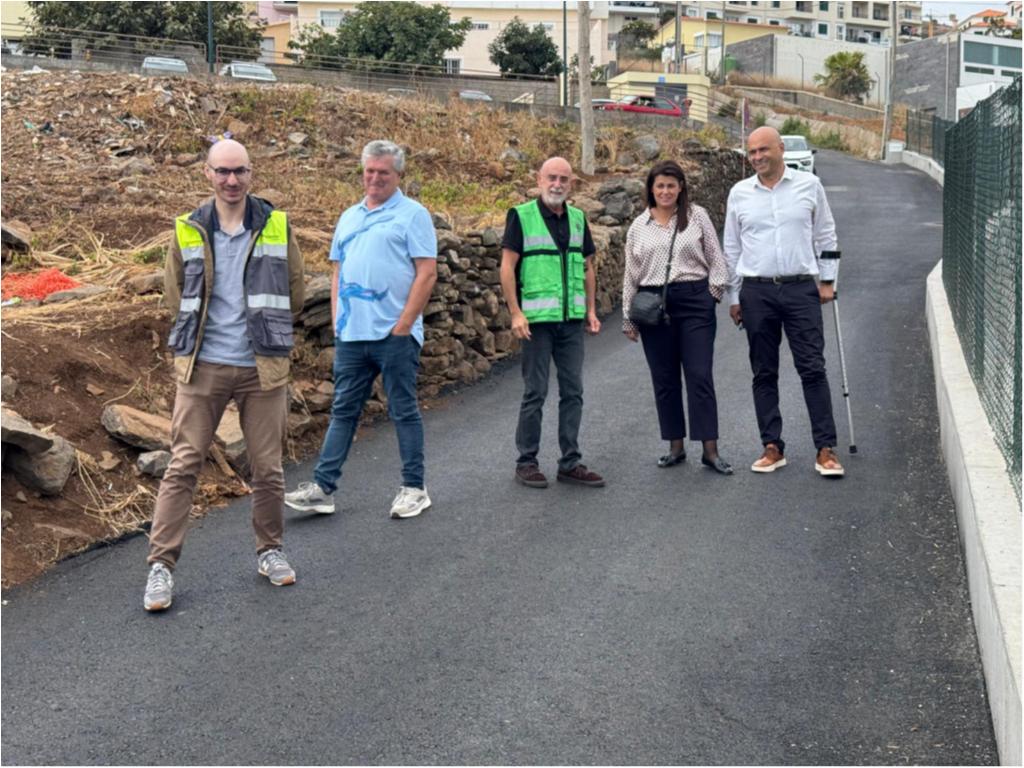 Visita da Presidência à requalificação do Caminho Fonte do Livramento